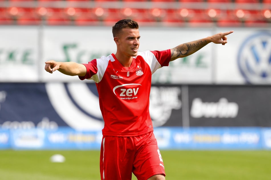 Christian Mauersberger (31), jetzt bei den Stuttgarter Kickers, spielte für eine Saison beim damaligen Drittligisten FSV Zwickau.