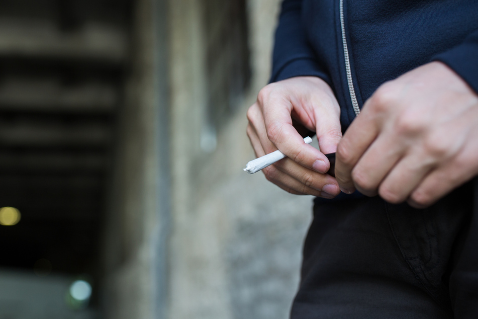 Police have called the concept of people smoking marijuana publicly "troubling" (stock image).