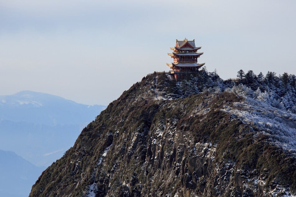 Rund um den heiligen Berg Emei in der Provinz Sichuan finden sich viele buddhistische Tempel.