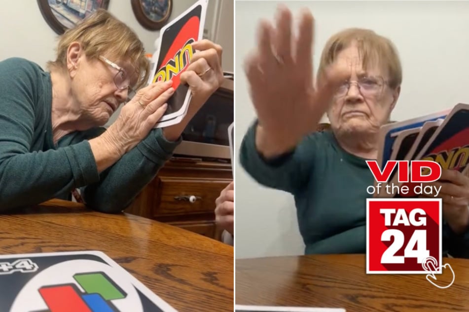 viral videos: Viral Video of the Day for May 14, 2024: Grandma "dominates" Uno at 99 years old!