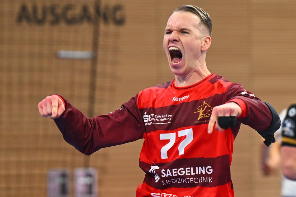 HCE-Torwart Robin Cantegrel leitete mit seinen Reflexen die Aufholjagd ein.