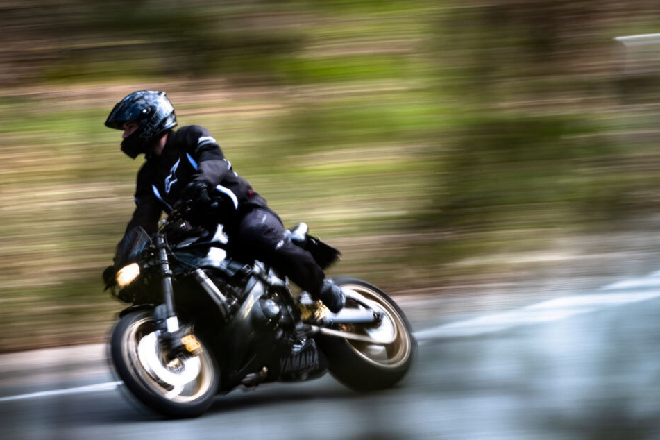 Biker verunglückten. (Symbolbild)