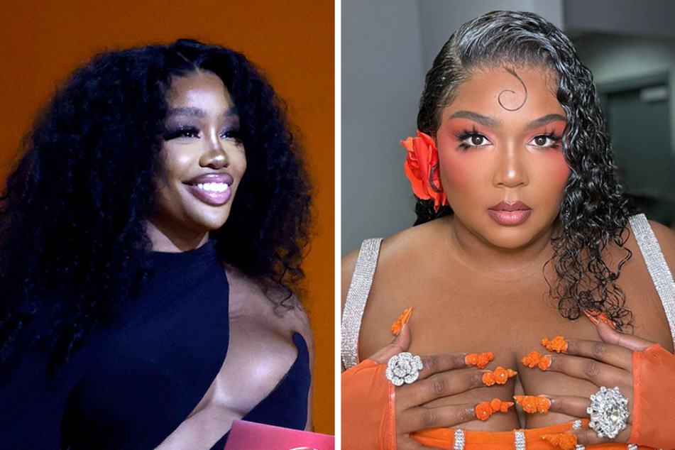 Lizzo (r) released the remix of her song Special featuring none other than SZA on Thursday.