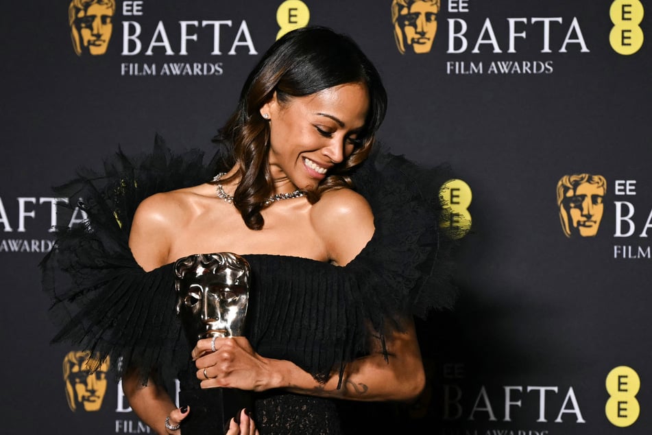 Zoe Saldaña won the BAFTA for Best Supporting Actress for her role in Emilia Pérez.