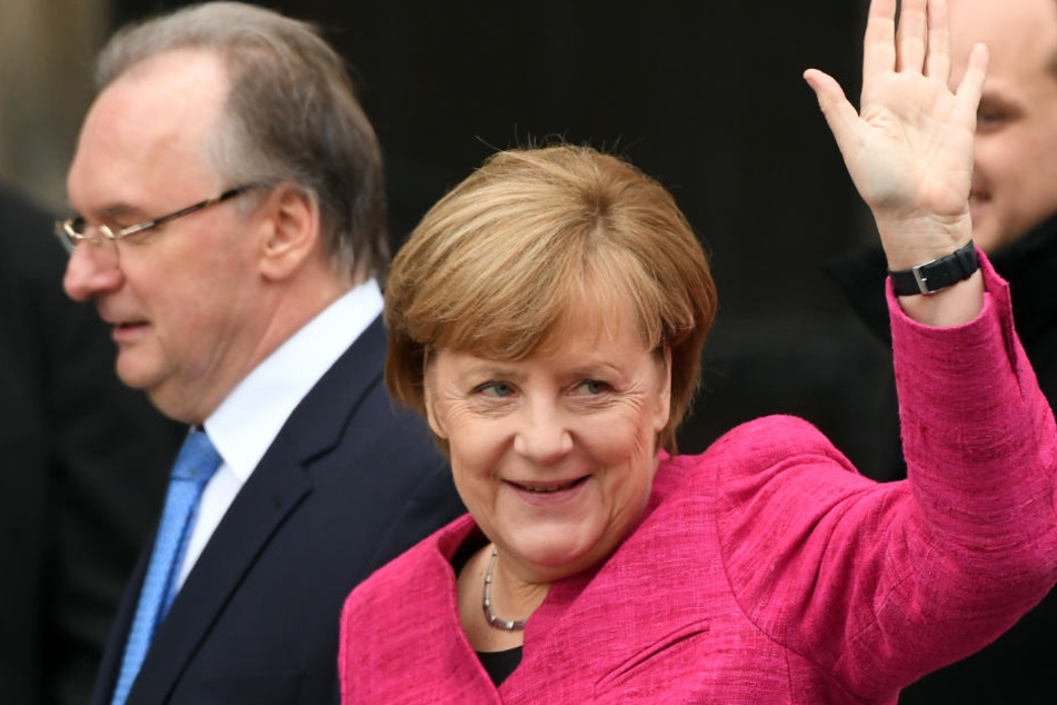 Angela Merkel und Frank-Walter Steinmeier wurden ausgebuht.