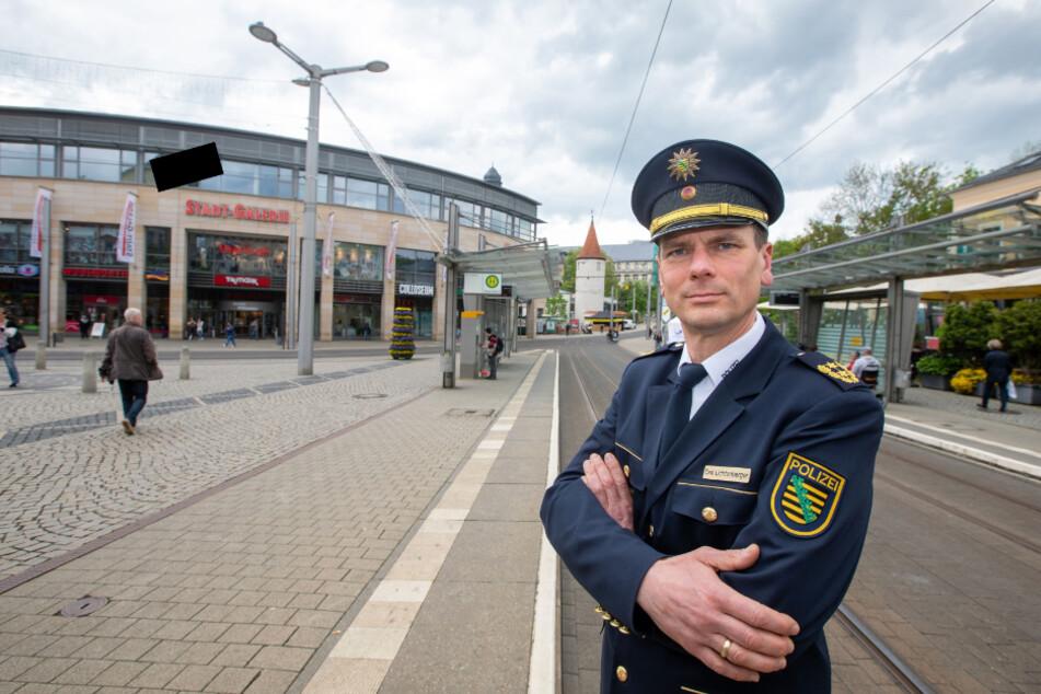Polizeipräsident Dirk Lichtenberger (52) versteht die Angst der Plauener vor Gewalttaten.