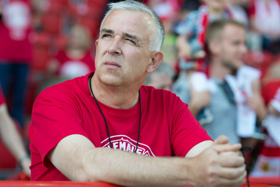 Dirk Zingler (54) hat mit Union viel vor.