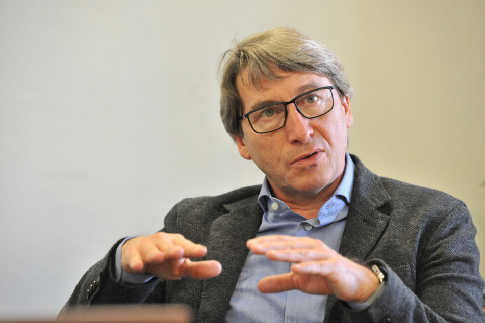 Tiefbauamtsleiter Bernd Gregorzyk (61).