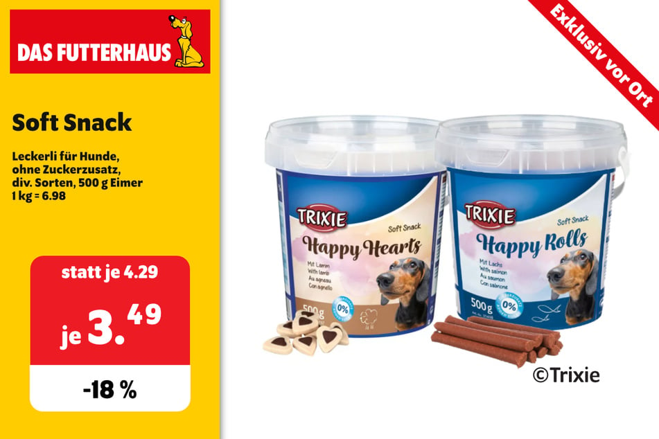 Soft Snack für Hunde