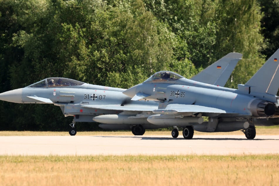 Die Nato schickte zwei deutsche Abfangjäger zur Identifizierung. (Archivbild)