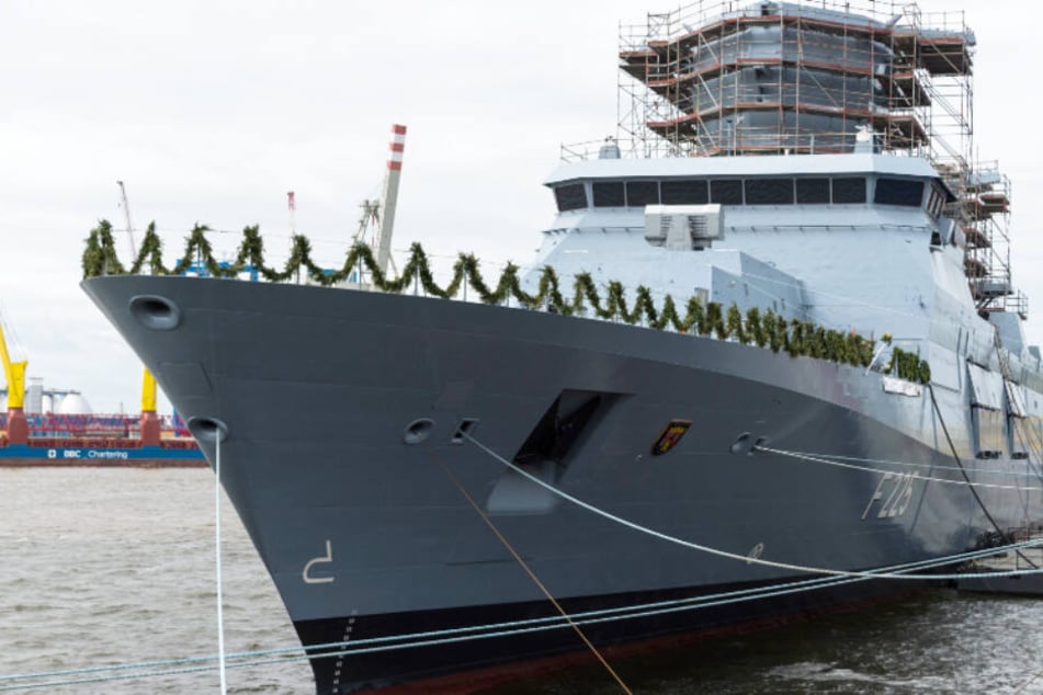Bundeswehr-Panne: Bereits getaufte Fregatte ist immer noch nicht fertig