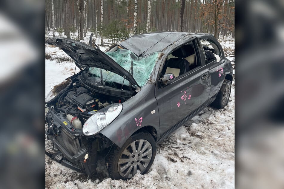 In der Altmark wurde am Samstag eine Autofahrerin verletzt.