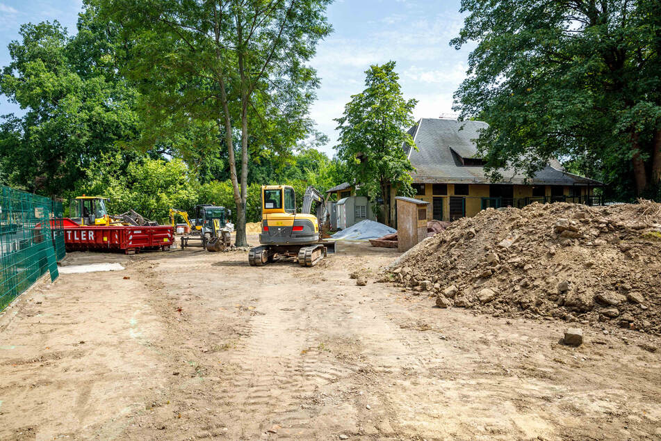 Vor drei Wochen begannen die Bauarbeiten.