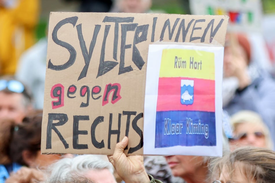 Nach Skandalvideo: Sylter demonstrieren gegen Rechtsextremismus