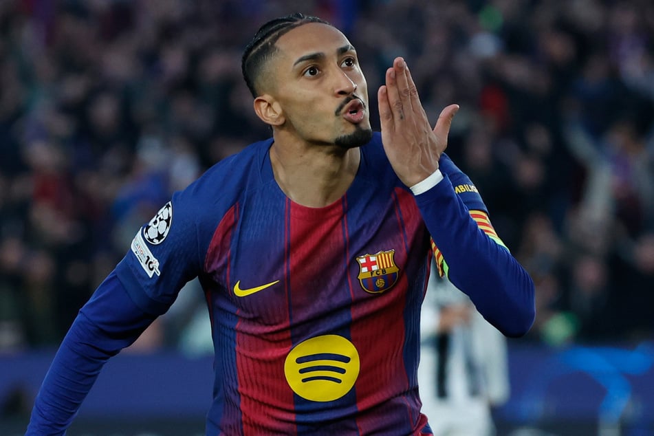 Traf doppelt gegen Newcastle: Barça-Star Raphinha (29).