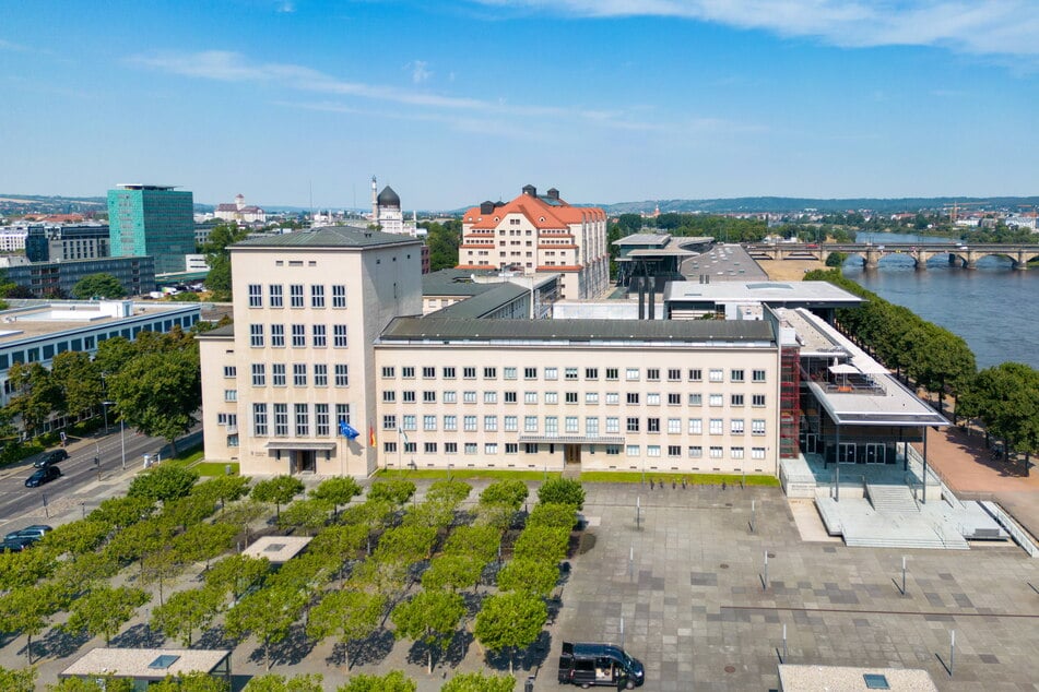 Am Dresdner Landtag ging in den heutigen Morgenstunden gar nichts mehr. (Archivfoto)