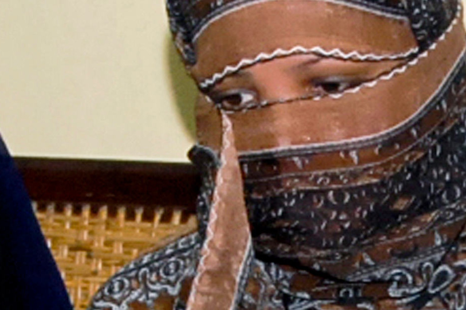 Das Archivbild zeigt die Christin, Asia Bibi, bei ihrer Anhörung in einem Gefängnis in Pakistan.