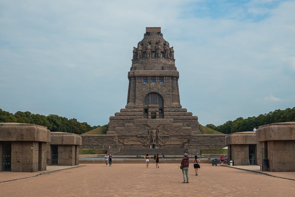 Der Leipzig Run startet am Völkerschlachtdenkmal.