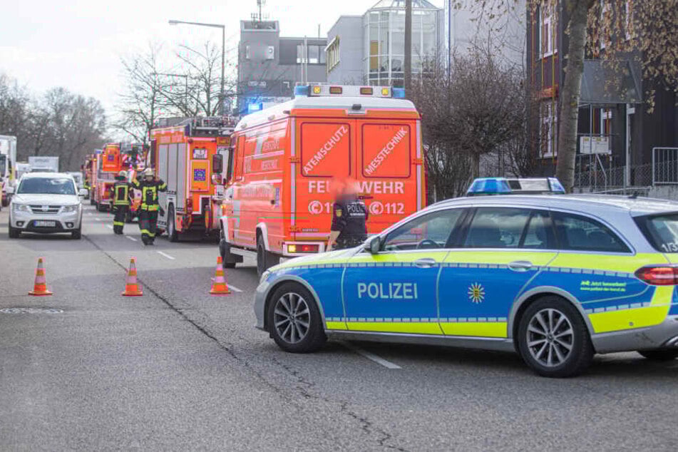 Stuttgart: Sieben Verletzte nach heftigem Brand in Schreinerei