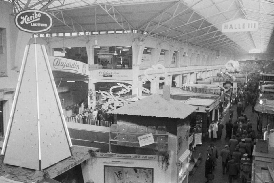 Die Anuga 1957. Dieses Jahr wird die Messe 100 Jahre alt.