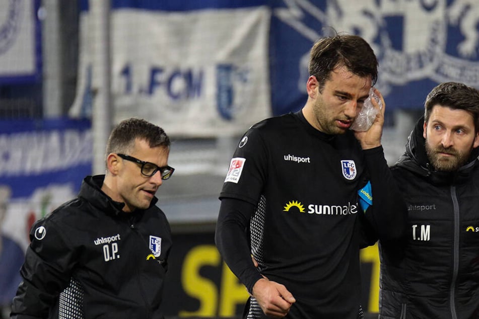 Benommen musste Christian Beck ins Krankenhaus gebracht werden.