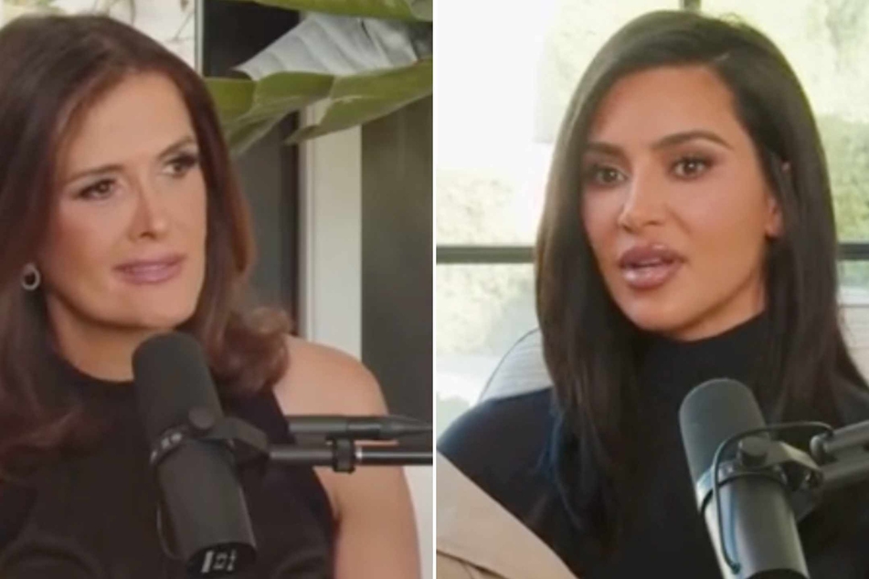 In a recent podcast interview, Kim Kardashian (r.) got very emotional when she revealed that one of her sons suffers from an autoimmune disease that she passed on.