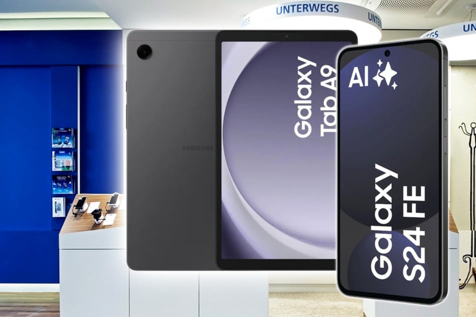 Samsung Galaxy S24 FE inkl. Tab A9, Allnet-Flat und 30 GB Daten bei Blau im Angebot