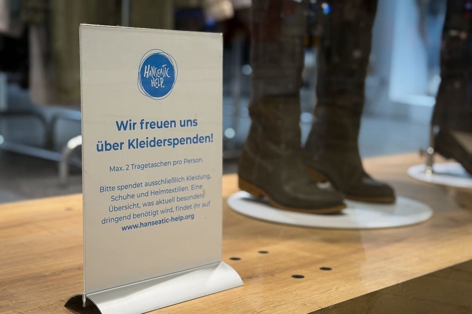 Maximal zwei Kartons pro Person können gespendet werden.