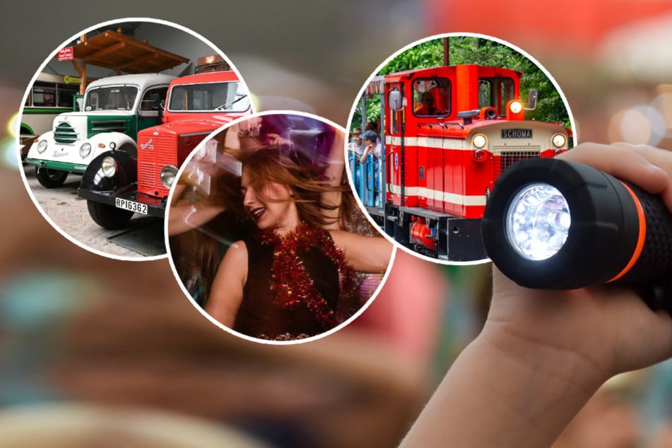 Von Eisenbahn bis Taschenlampenkonzert: Acht Ideen für Euren Ausflug am 1. Mai