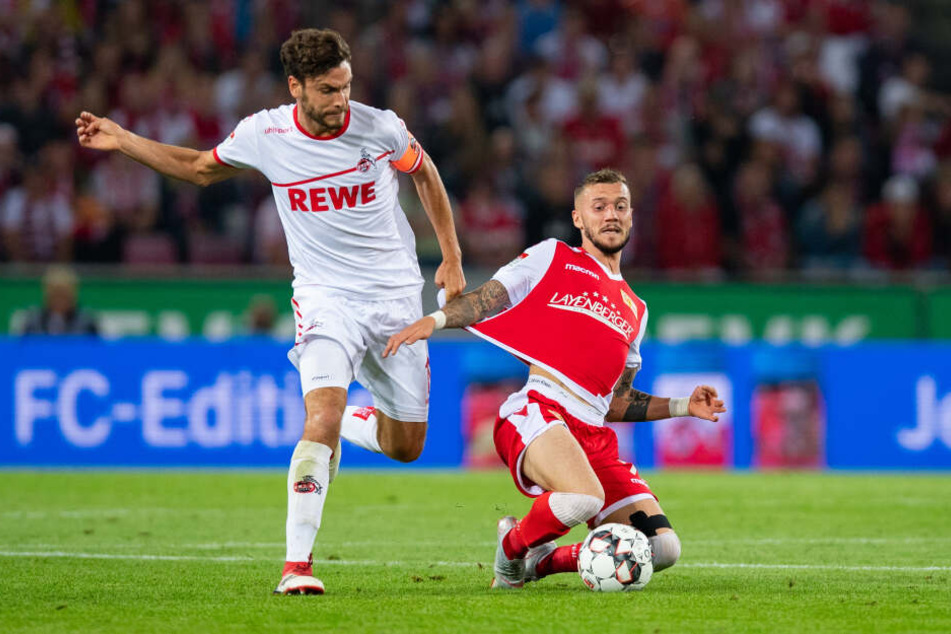 Nach dem 1:1 im Hinspiel fehlt Kölns Kapitän Jonas Hector beim Rückspiel in Berlin aufgrund einer Gelbsperre.