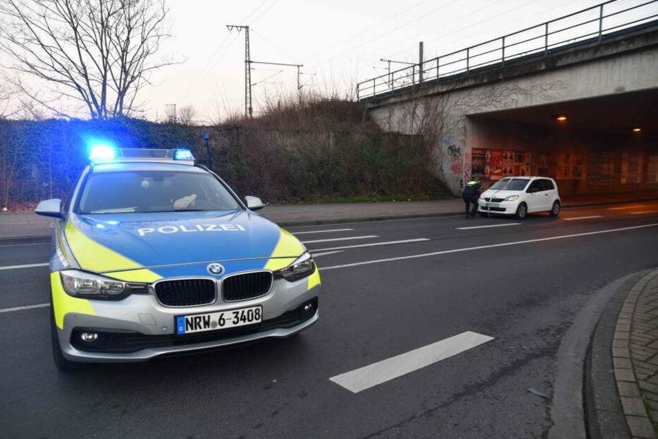 Der Unfallort wurde am Montagnachmittag abgesperrt.