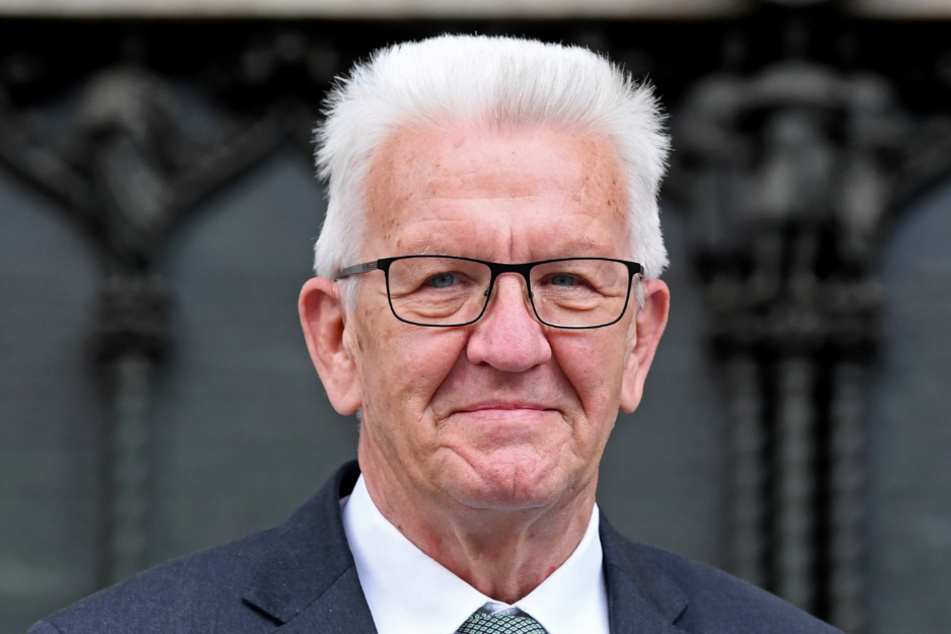 Baden-Württembergs Ministerpräsident Winfried Kretschmann (72, Grüne).