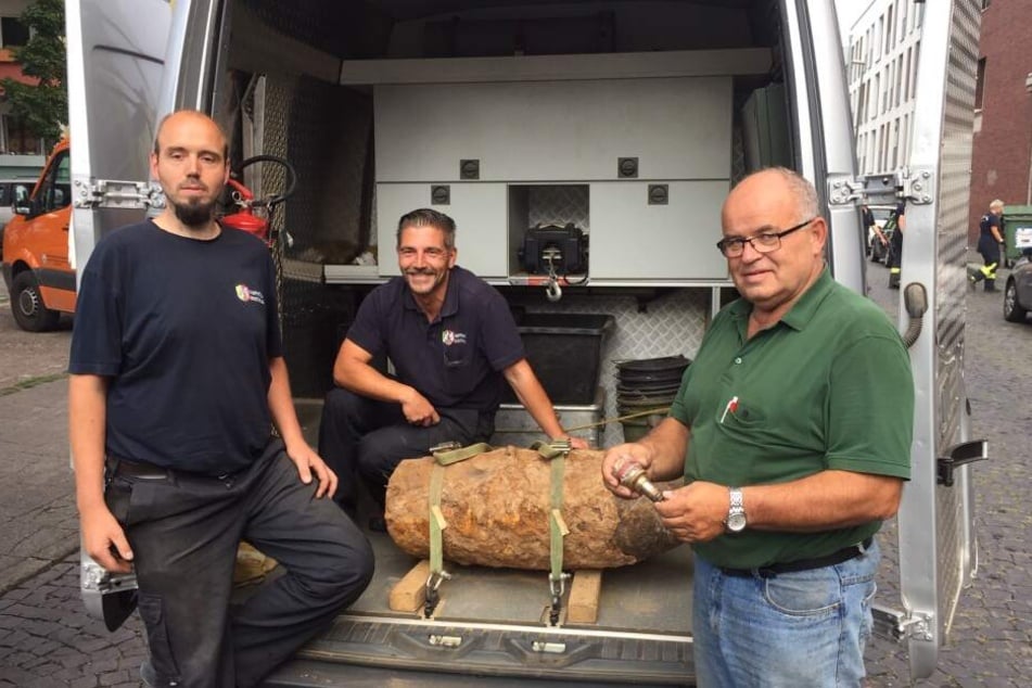 Die Experten des Kampfmittelbeseitigungsdienstes konnten die Bombe aus dem Zweiten Weltkrieg erfolgreich entschärfen.