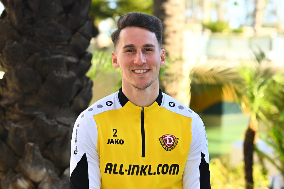 Hält seine Kollegen fernab des Platzes so richtig in Bewegung: Dynamo-Kicker Konrad Faber (28).