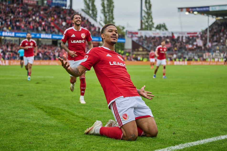 Justin Butler (25) hat bei Energie Cottbus einen Lauf.