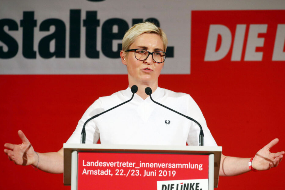 Susanne Hennig-Wellsow soll sich an den Sitzblockaden beteiligt haben.