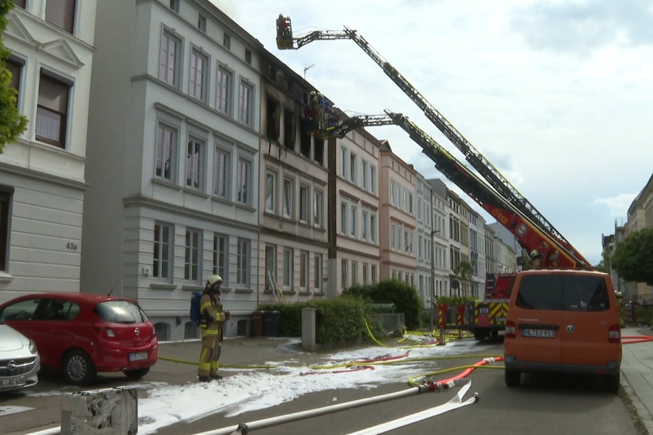Am 29. Mai hatte es einen Brand in Lübeck in einem Mehrfamilienhaus gegeben.