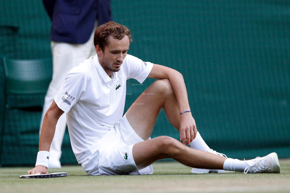 Russian men's tennis world number two Daniil Medvedev won't be able to compete at this year's Wimbledon.