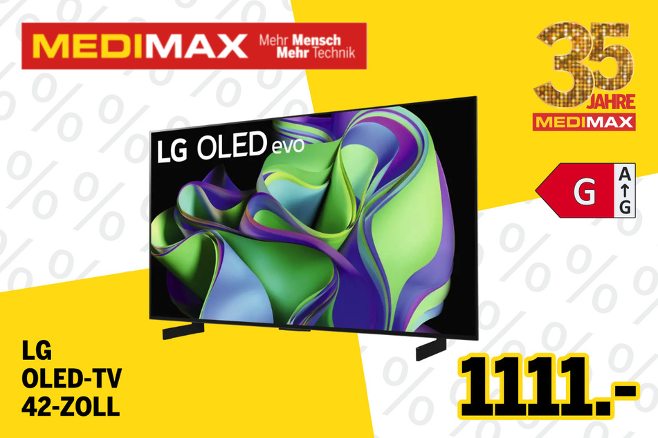 42-Zoll LG-Fernseher für 1.111 Euro.