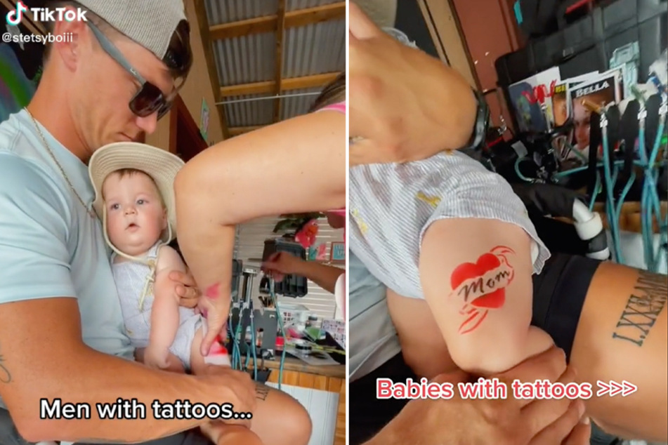 Parents give infant baby a tattoo, and the internet is freaking out