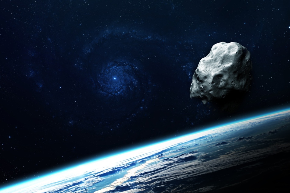 An asteroid by the name of 2023 JK is expected to zip past Earth on Sunday, missing our planet by just a little more than a million miles (stock image).