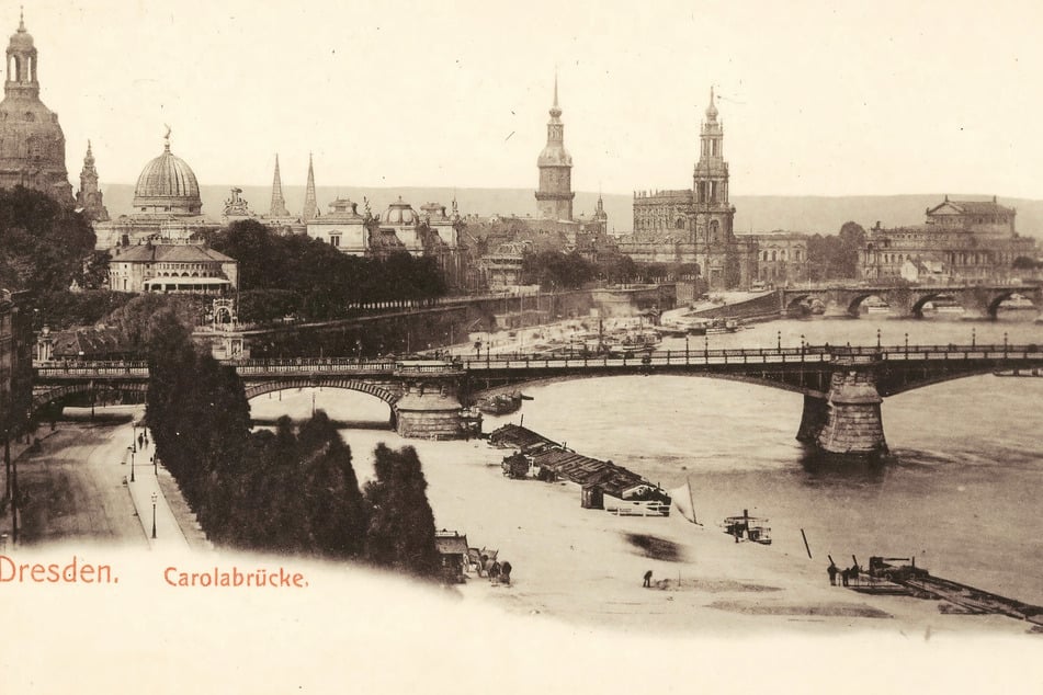 Die historische Rekonstruktion der Carolabrücke (1895) ist unter heutigen Rahmenbedingungen nicht möglich.