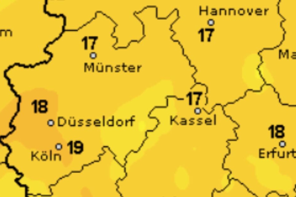 Frühlingshafte Temperaturen von 17 Grad erwarten uns in OWL.