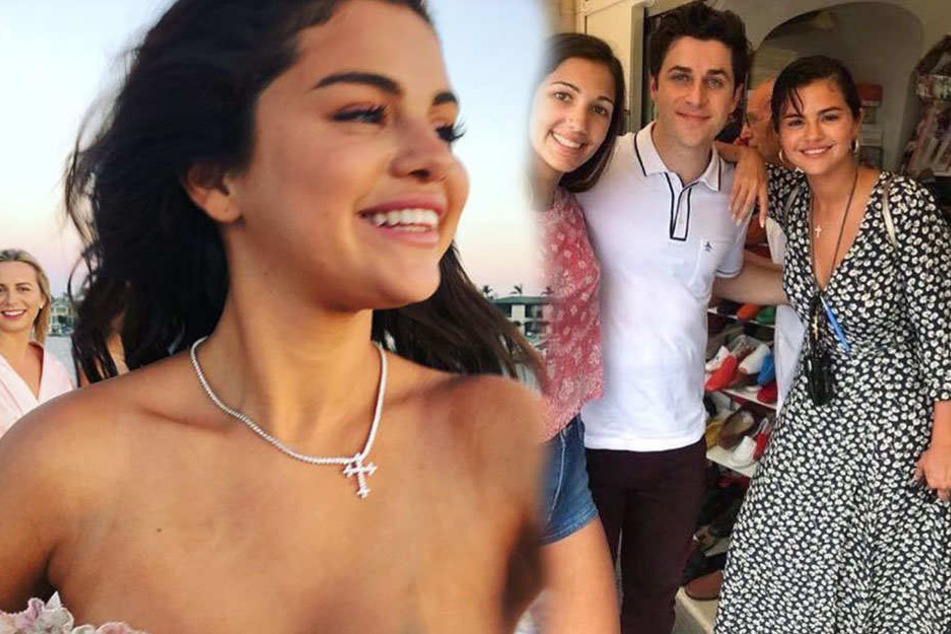 Selena Gomez strahlt im Urlaub in Italien. Vielleicht wegen David Henrie?