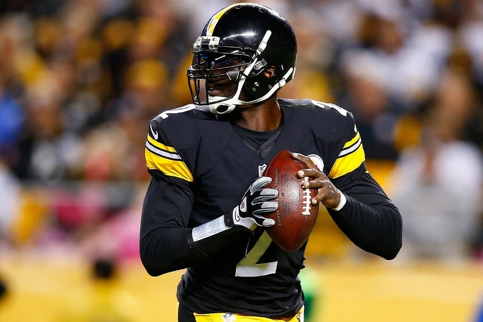 Mike Vick during his short stint playeing for the Pittsburgh Steelers.