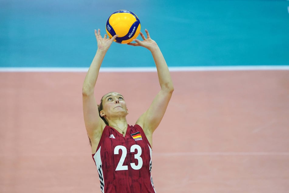 Ihre Pässe waren nicht perfekt, die Einsatzzeit gering: Sarah Straube (24) hat wie der Rest des DVV-Teams Luft nach oben.