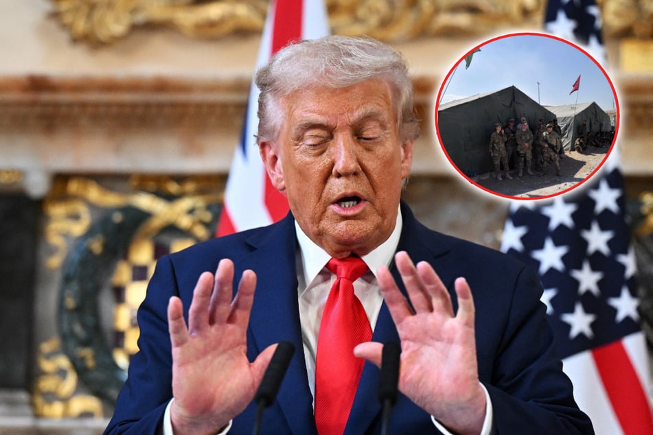 President Donald Trump said the US was interested in re-taking control of Bagram airbase in Afghanistan.