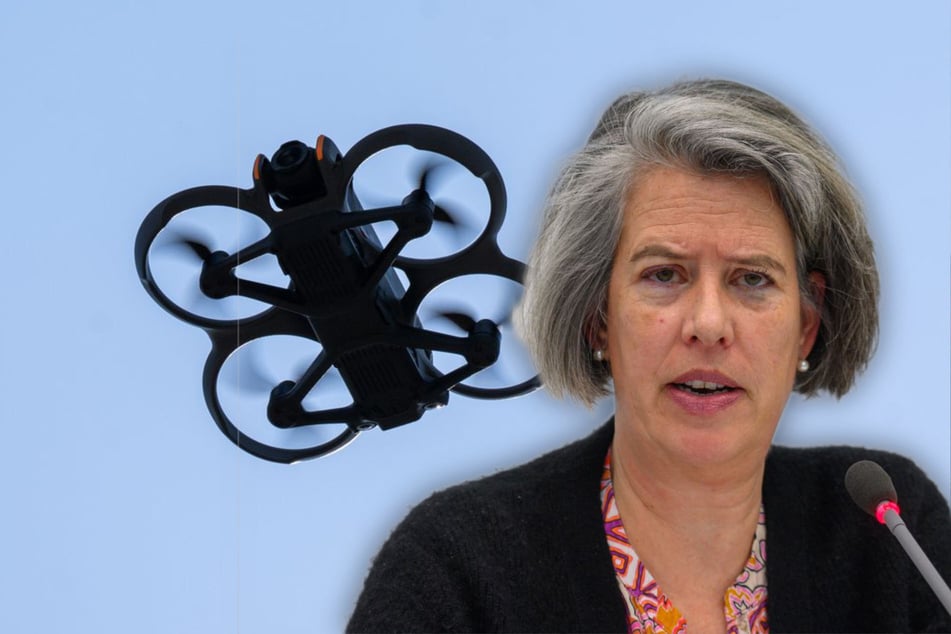 Sachsen-Anhalts Innenministerin Tamara Zieschang (55, CDU) will eine Diskussion zum Drohnenabschuß anstoßen. (Symbolfoto)