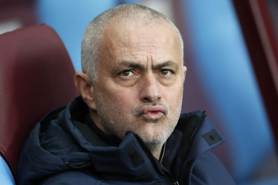 José Mourinho kam mit Tottenham mit einem blauen Auge davon.