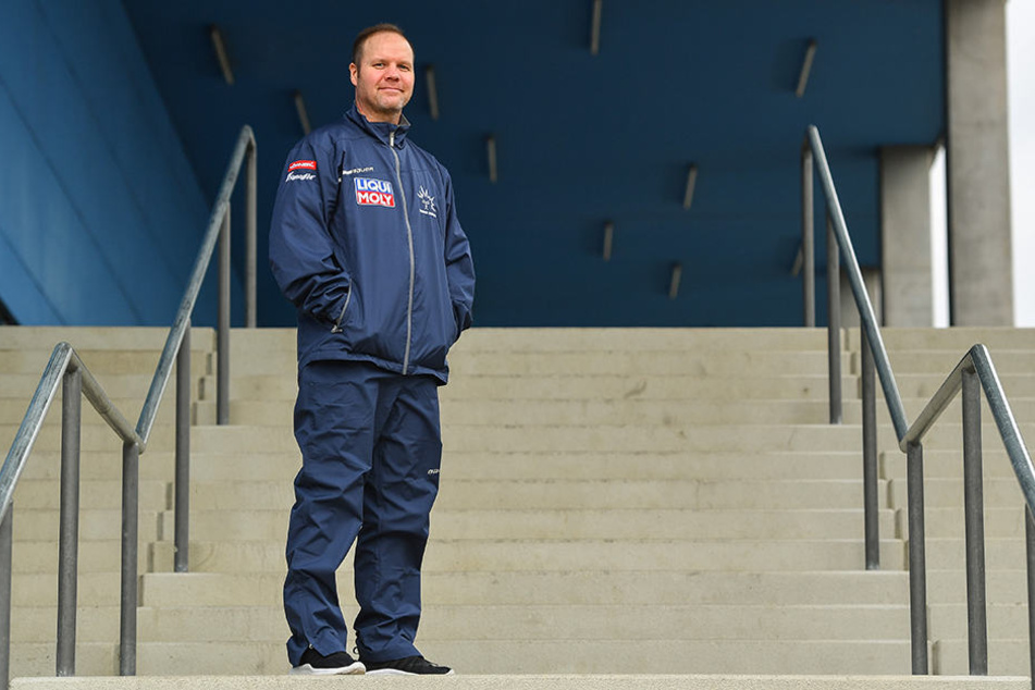 Eislöwen-Coach Bradley Gratton.
